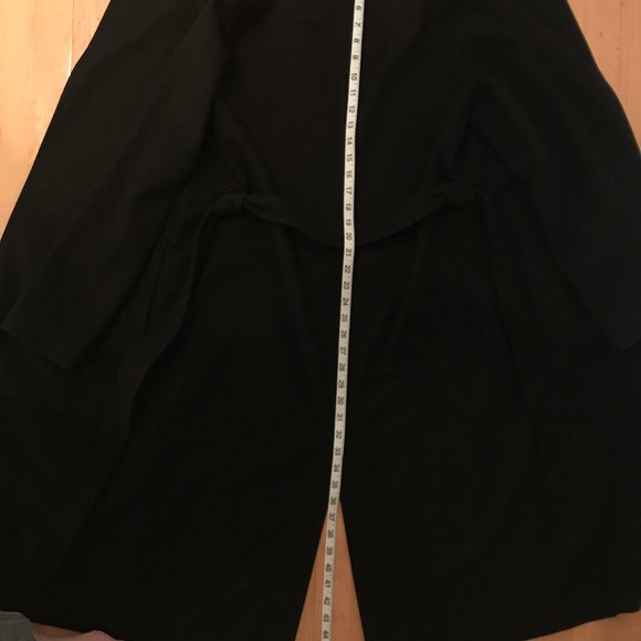 Artizia Babaton Tie-Up Black Trench Coat - Picture 7 of 7